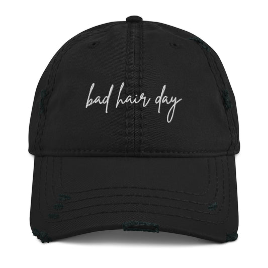 "bad hair day"  Idol Hype dad hat